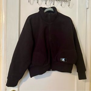 adidas Sherpa Zip Up Jacket